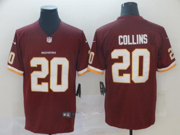 Redskins #20 Landon Collins Burgundy Red Team Color Men's Stitched Football Vapor Untouchable Limited Jersey
