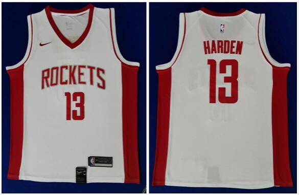 Rockets #13 James Harden White Basketball Swingman Limited Edition Jersey