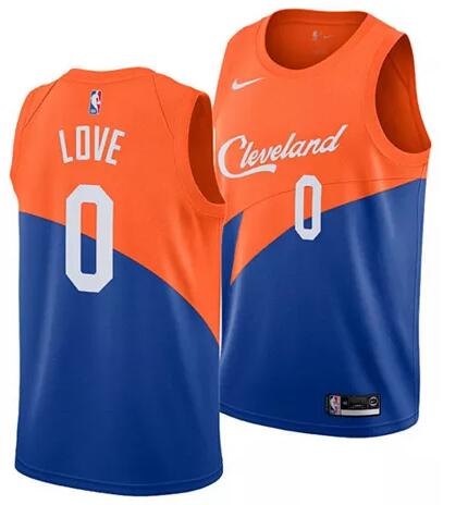 Men's Kevin Love Cleveland Cavaliers City Swingman Jersey 2018 Custom