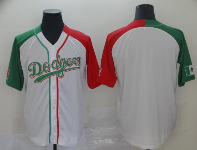 Fashion Men's  Los Angeles Dodgers Blank jersey