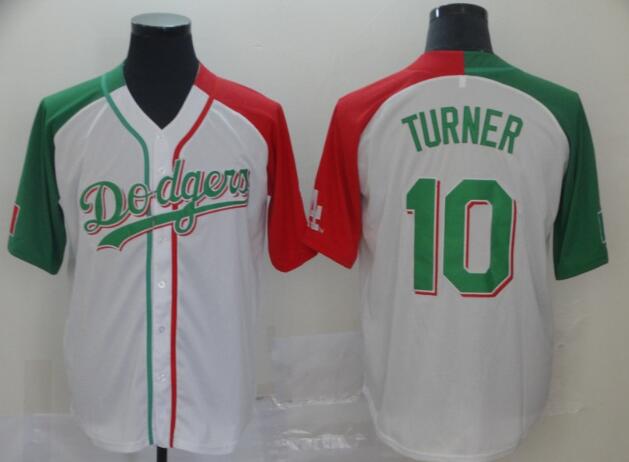 Men's Los Angeles Dodgers #10 Justin Turner  Stitched Jersey