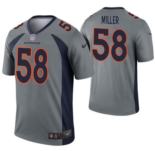 Men's Denver Broncos Von Miller Nike Inverted Legend Jersey