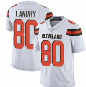 Men's Cleveland Browns Jarvis Landry  white jersey