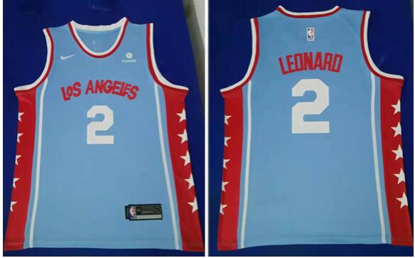 Los Angeles Men Clippers #2 Kawhi Leonard Throwback Jersey