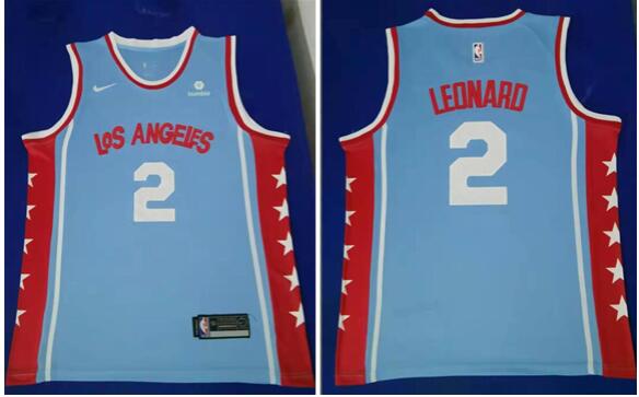 Los Angeles Men Clippers #2 Kawhi Leonard Throwback Jersey