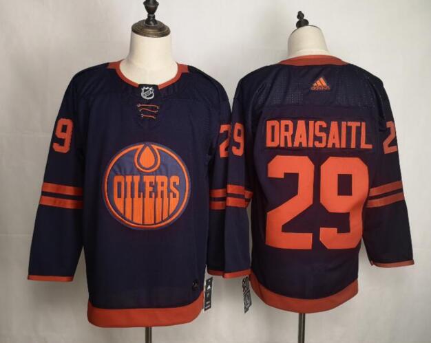 Adidas Edmonton Oilers #29 Leon Draisaitl Fashion New Jersey