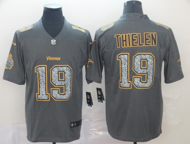 Vikings #19 Adam Thielen Fashion Jersey for MEN