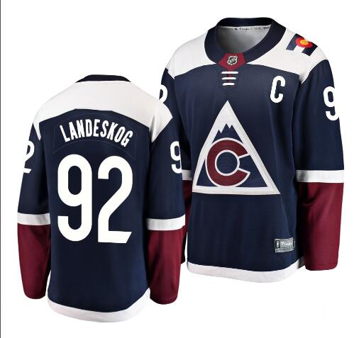 Adidas Colorado Avalanche #92 Gabriel Landeskog