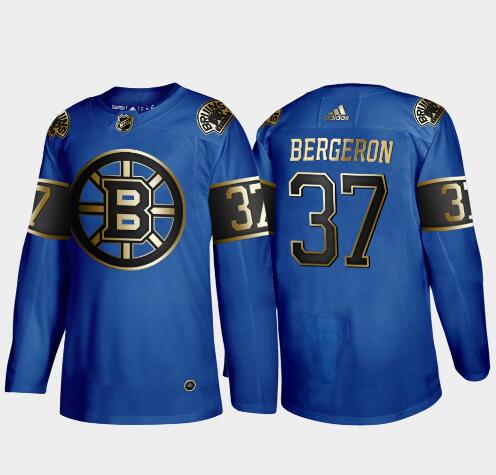 Men's Boston Bruins Patrice Bergeron 37 Fashion Stitched Jersey