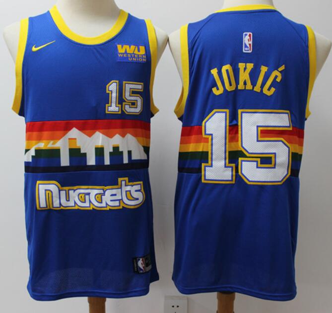 men's nuggets nikola jokic  jersey  stitched