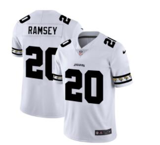 Jacksonville Jaguars #20 Jalen Ramsey Nike White Team Logo Vapor Limited NFL Jersey