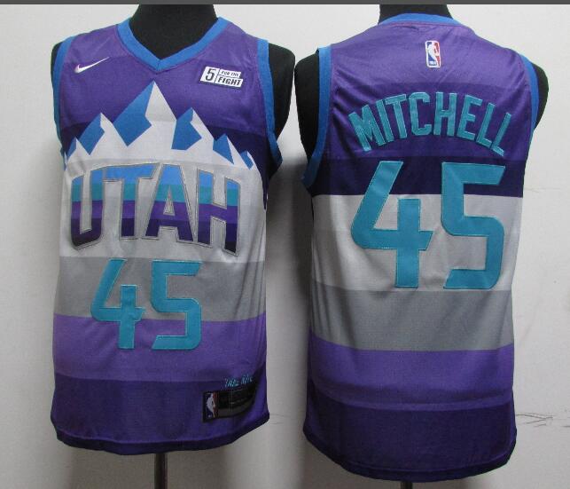 Mens UTAH JAZZ MITCHELL Men City Edition Jersey