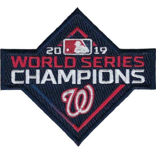 2019 world series champions patch