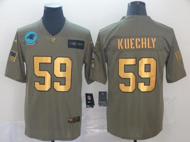 Panthers #59 Luke Kuechly  Men's Stitched Football Jersey