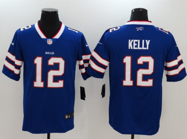 Men's Buffalo Bills Jim Kelly Stitched Nfl Jersey