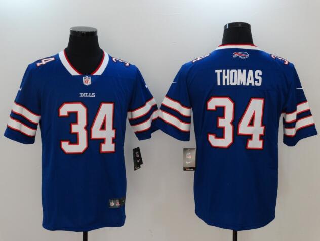 Mens Buffalo Bills Thurman Thomas Nike Royal Blue  Jersey