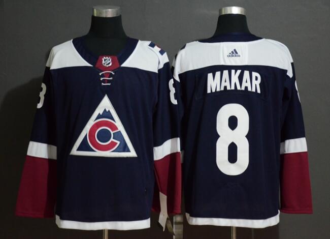 Men Adidas Colorado Avalanche #8 Cale Makar  Stitched NHL Jersey