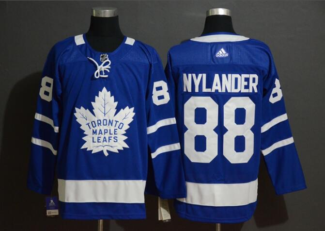 Toronto Maple Leafs #88 William Nylander Blue  men's Stitched jersey