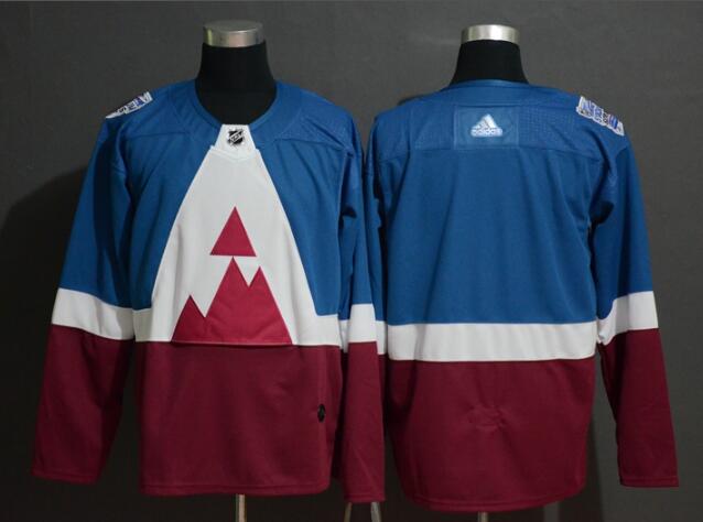 Men's Colorado Avalanche Blank Jersey