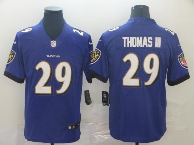 Nike Ravens 29 Earl Thomas III Purple Vapor Untouchable Limited Jersey