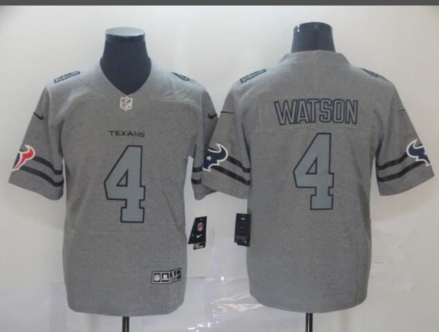 Men Texans #4 Deshaun Watson Stitched Jersey