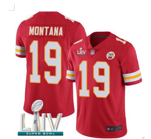 Joe Montana 19 Men's Kansas City Chiefs Nike Jersey