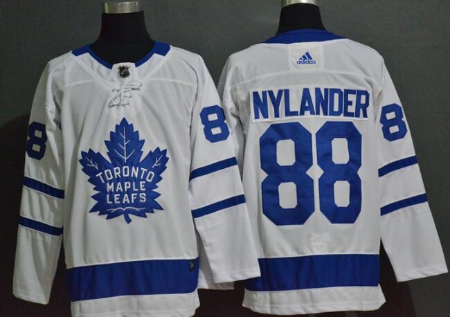 Toronto Maple Leafs #88 William Nylander White men's Stitched jersey