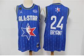 Men's Los Angeles Lakers #24 Kobe Bryant Blue Jordan Brand 2020 All-Star Game Swingman Stitched NBA Jersey