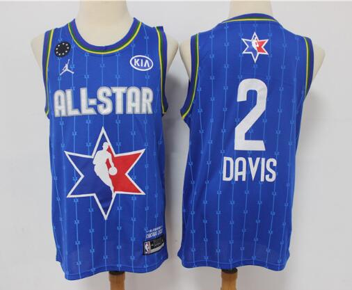 Men's  #2 Davis  2020 NBA All-Star Game Jersey