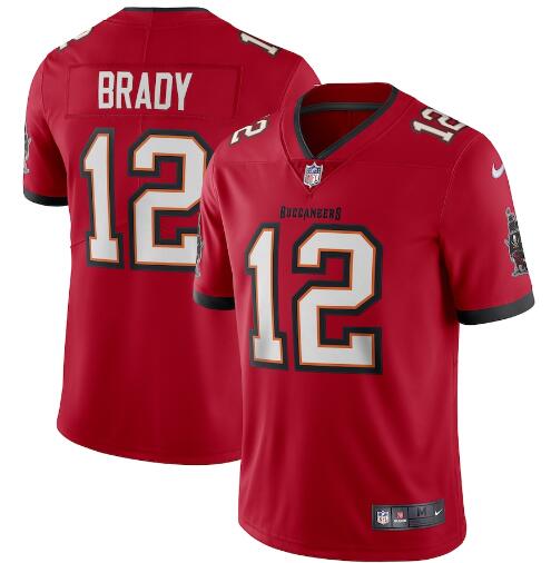 Men's Tampa Bay Buccaneers Tom Brady Nike Red Vapor Limited Jersey
