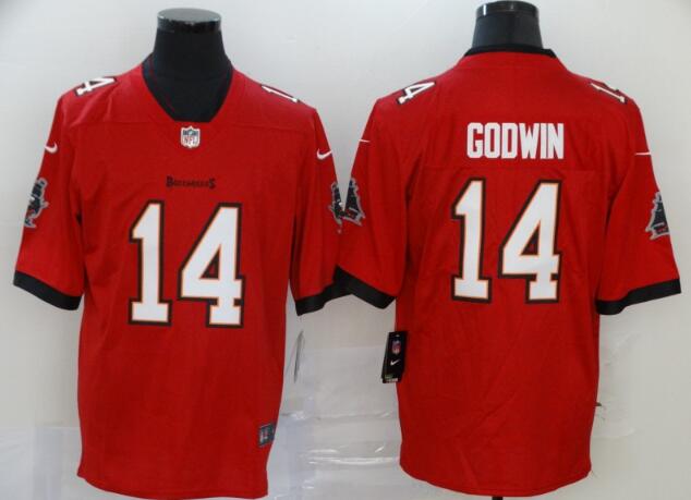 Men's Tampa Bay Buccaneers Chris Godwin Nike Red Vapor Limited Jersey