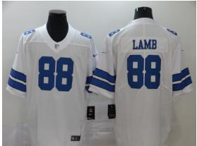 Men's Dallas Cowboys #88 CeeDee Lamb Blue Thanksgiving 2020 NEW Vapor Untouchable Stitched NFL Nike Limited Jersey