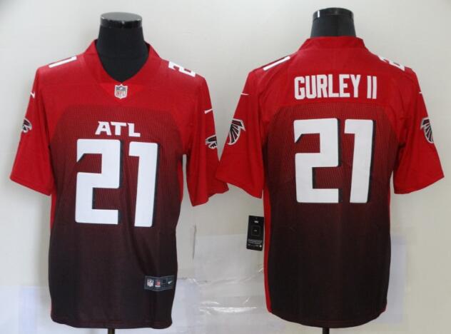 Men's Atlanta Falcons Todd Gurley II Nike Red 2nd Alternate Vapor Limited Jersey