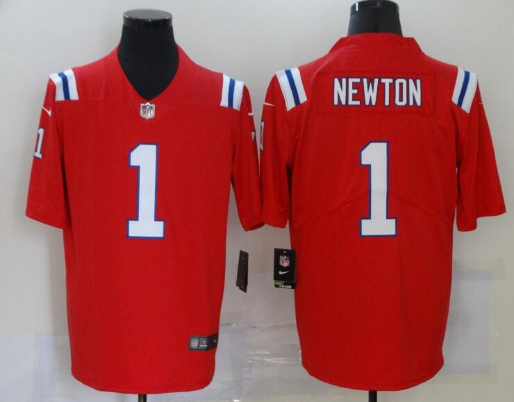 1# New New England Patriots Cam Newton Stitched Jersey