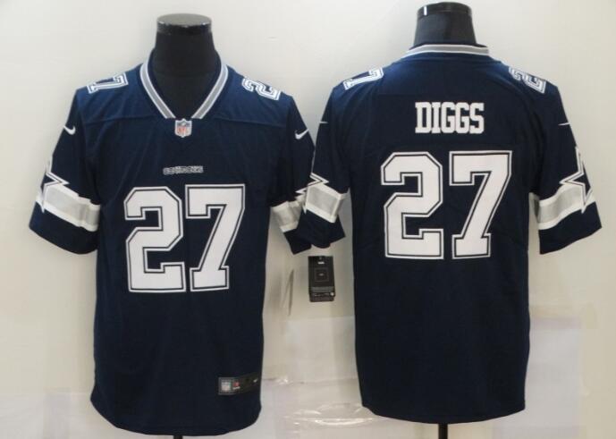 Men's Dallas Cowboys #27 Trevon Diggs Navy Blue 2020 NEW Vapor Untouchable Stitched NFL Nike Limited Jersey