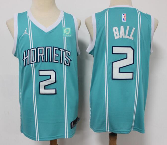 Men's Charlotte Hornets LaMelo Ball Jordan  2020 NBA stitched Jersey