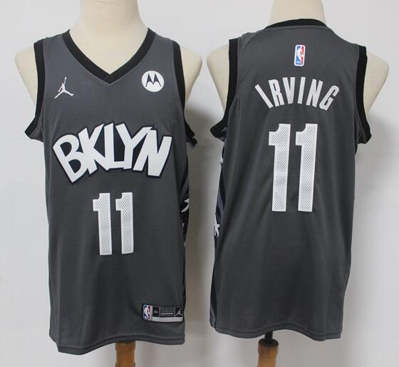 Men's Brooklyn Nets Kyrie Irving 11 Nike 2020/21 Stitched Jersey