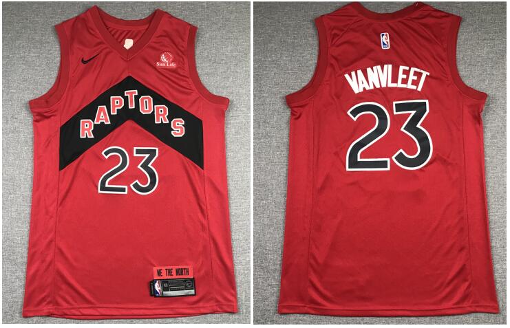 Men's Toronto Raptors Fred VanVleet 23# Red 2020/21 Jersey