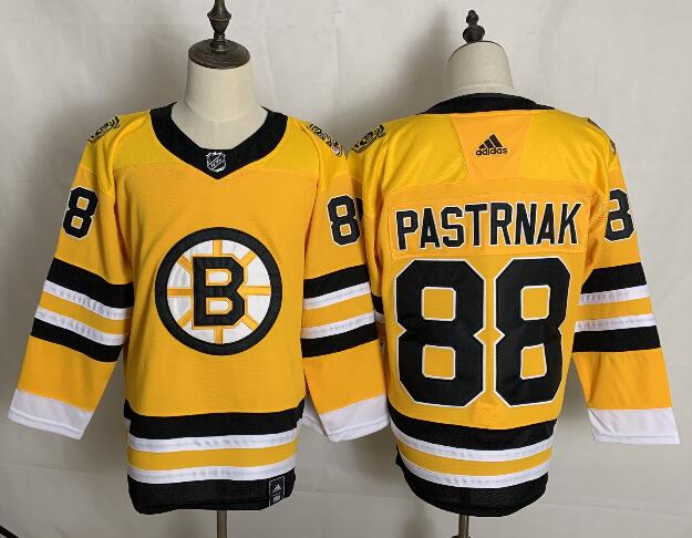 Men's Boston Bruins #88 David Pastrnak  Adidas Stitched NHL Jersey