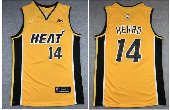 Men's Miami Heat Tyler Herro 14 stitched 