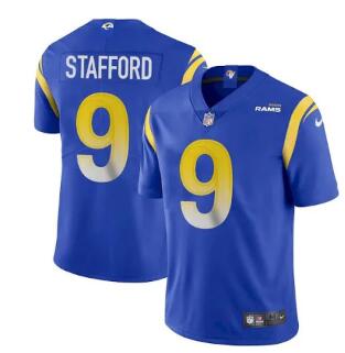 Men's Los Angeles Rams Matthew Stafford Royal Jersey Stitched
