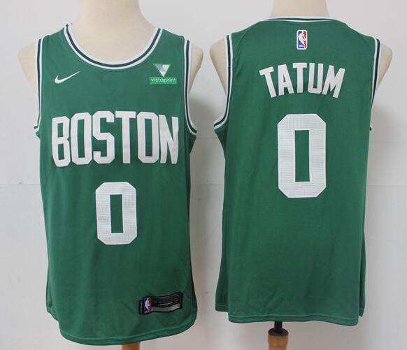 2021 New Men's Boston Celtics Jayson Tatum 0 Stitched Jersey