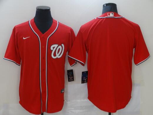 Men's Washington Nationals blank Stitched Jersey