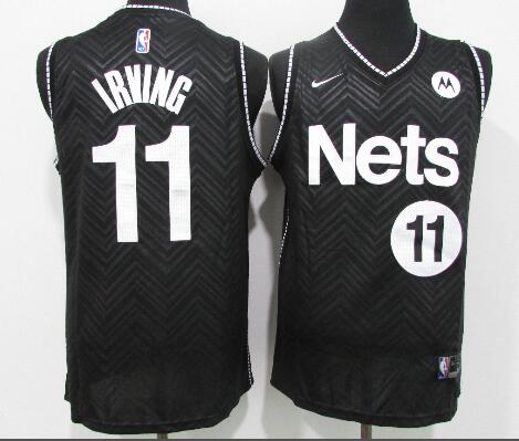 Men's Brooklyn Nets Kyrie Irving 11 Nike 2020/21 Stitched Jersey