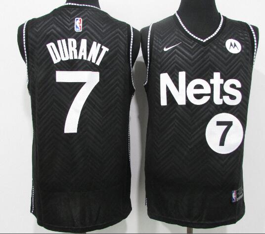 Men's Brooklyn Nets #7 Kevin Durant Stitched NBA Jersey