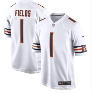 Men's Chicago Bears Justin Fields Nike  2021 NFL Stitched Jersey