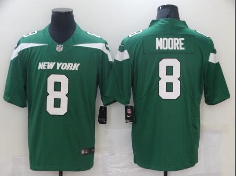 Elijah Moore 8 New York Jets Nike 2021 NFL Stitched Jersey