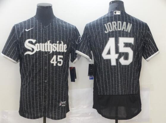 White Sox Michael Jordan Black Jersey