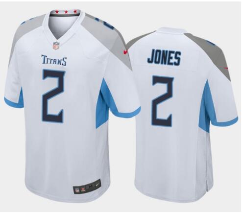 Men Tennessee Titans Julio Jones #2 white jersey for men