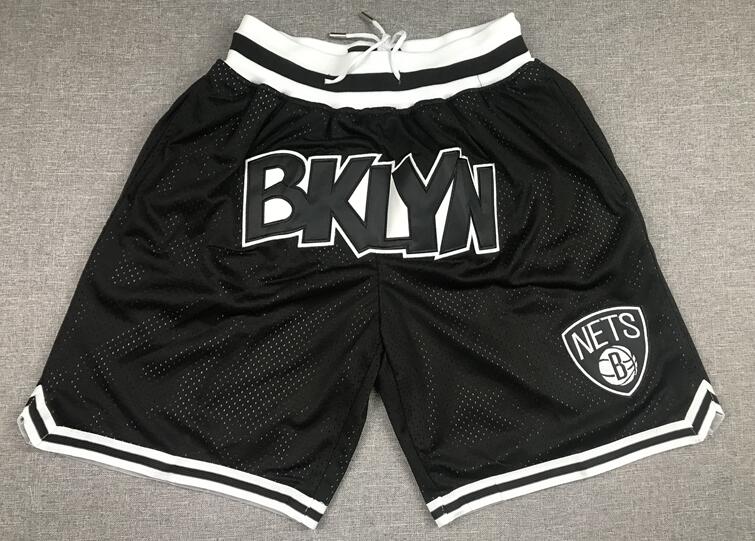 Men's Brooklyn Nets Shorts  With Pockets  High Quality